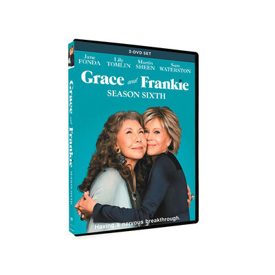 Chine La boîte faite sur commande de DVD place le film de l'Amérique la grâce et le Frankie Season 6 de série complète fournisseur